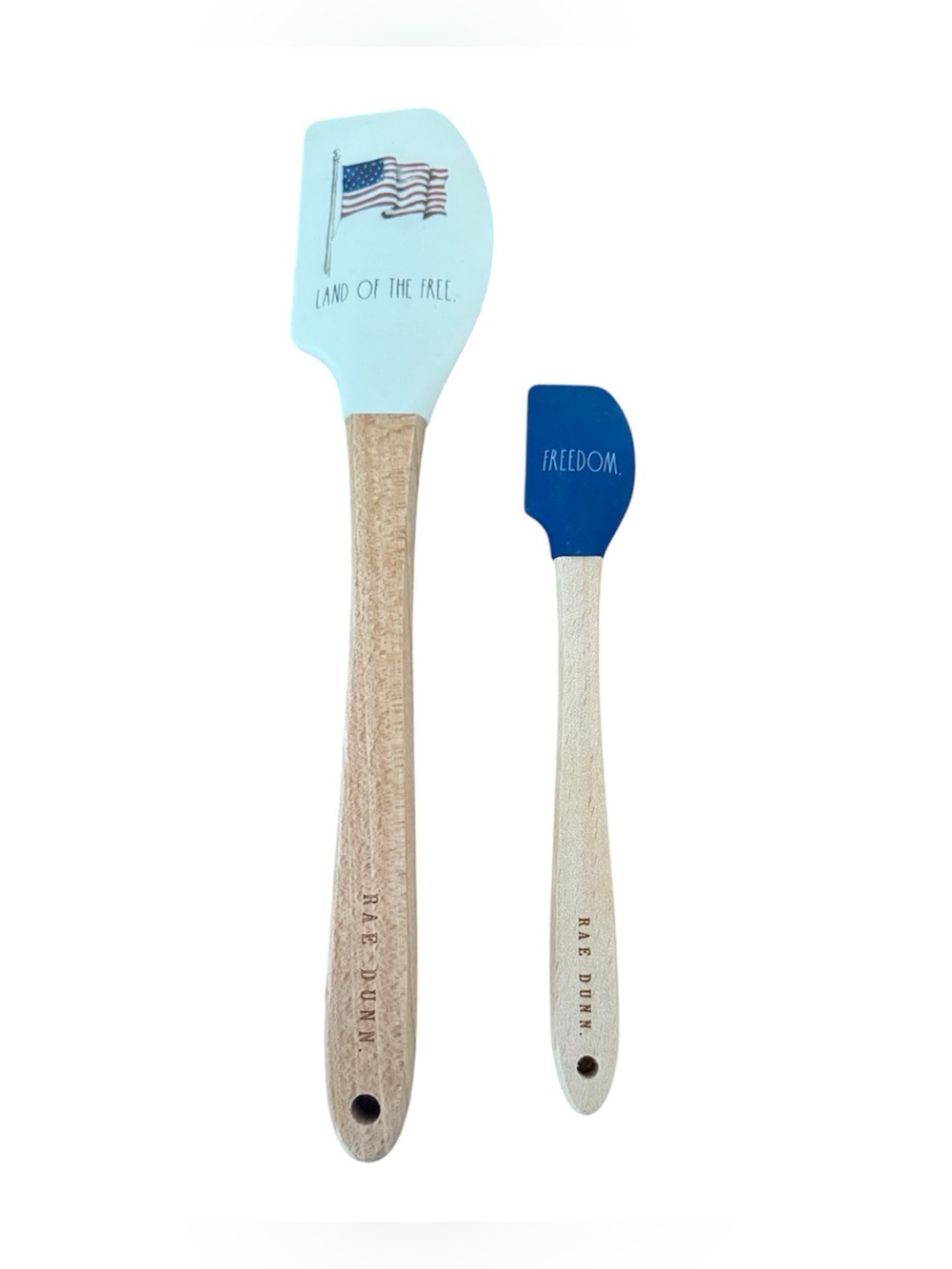 Rae Dunn Patriotic Spatula Set NWOT